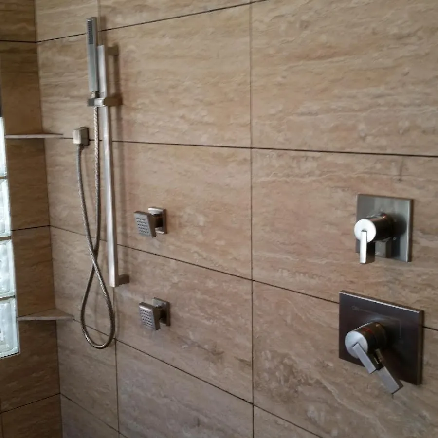 Shower fixture installation for Gas Line Repair in Enoch